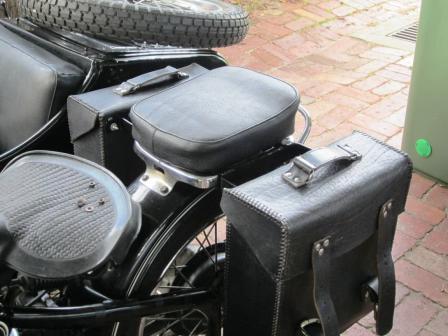 cj750 pannier leather ammunition bag k750 dnepr