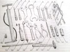 cj750 parts manual tools