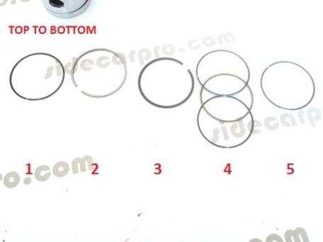 cj750 sv side valve high speed piston ring order installation 