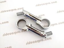 cj750 parts handlebar risers bracket chrome standard
