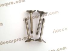 cj750 parts intake exhaust valves m1s ohv