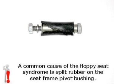 seat rubber bushing nylon