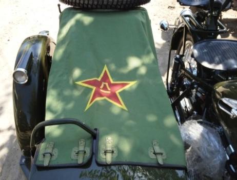 sidecar cover PLA Chinese army CJ750 parts