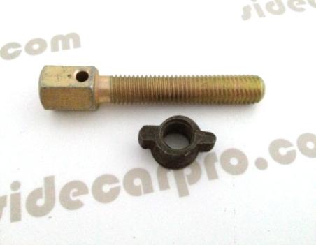 cj750 parts sidecar frame ball clamp adjusting bolt nut