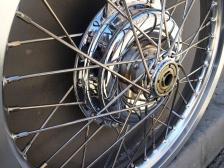 cj750 wheel chrome plate