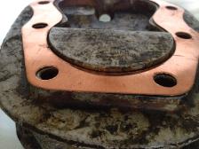 mb750 cylinder head gasket sv 7201808 & 7201809