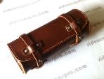 leather handlebar satchel vintage CJ750 parts 