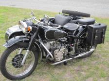 CJ750 R71 leather panniers