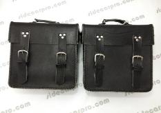 cj 750 leather pannier black CJ750 parts ural dnepr
