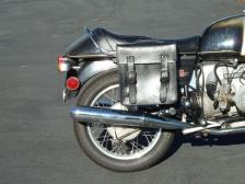 BMW R90S leather saddlebags 1974