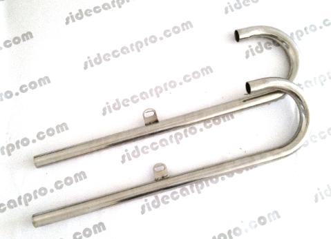 cj750 ohv m1s header pipes exhaust pipes stainless steel