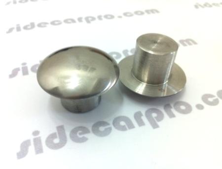 cj750 parts m72 rear shock absorber cap stainless steel