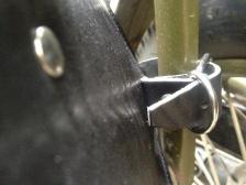 m72 k750 cj750 leather saddlebag pannier inner mount ohv