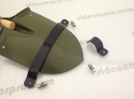 install mounting brackets for sidecar shovel or spade set ural m-72